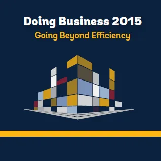 Doing Business 2015 raporu kapak görseli
